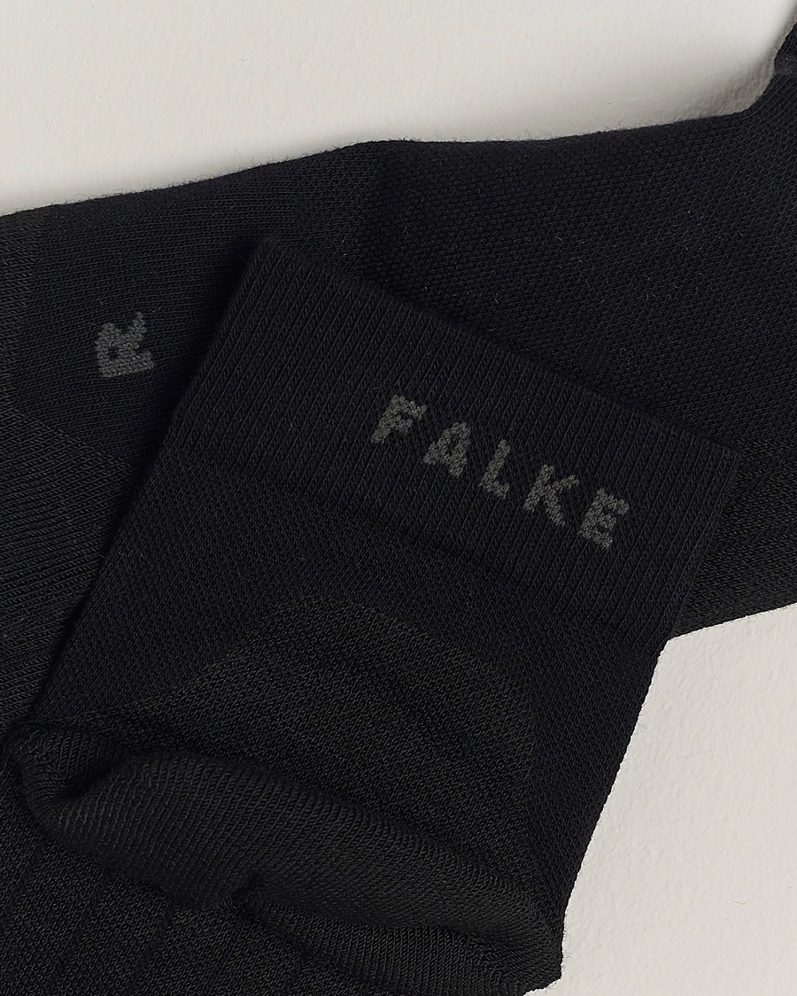 Heren | Active | Falke Sport | Falke GO2 Short Golf Socks Black