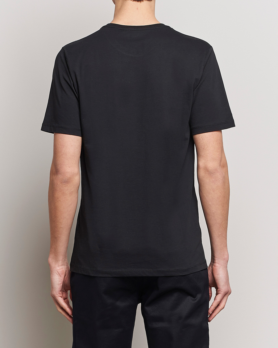 Heren | T-shirts | KnowledgeCotton Apparel | Agnar Basic T-Shirt Jet Black