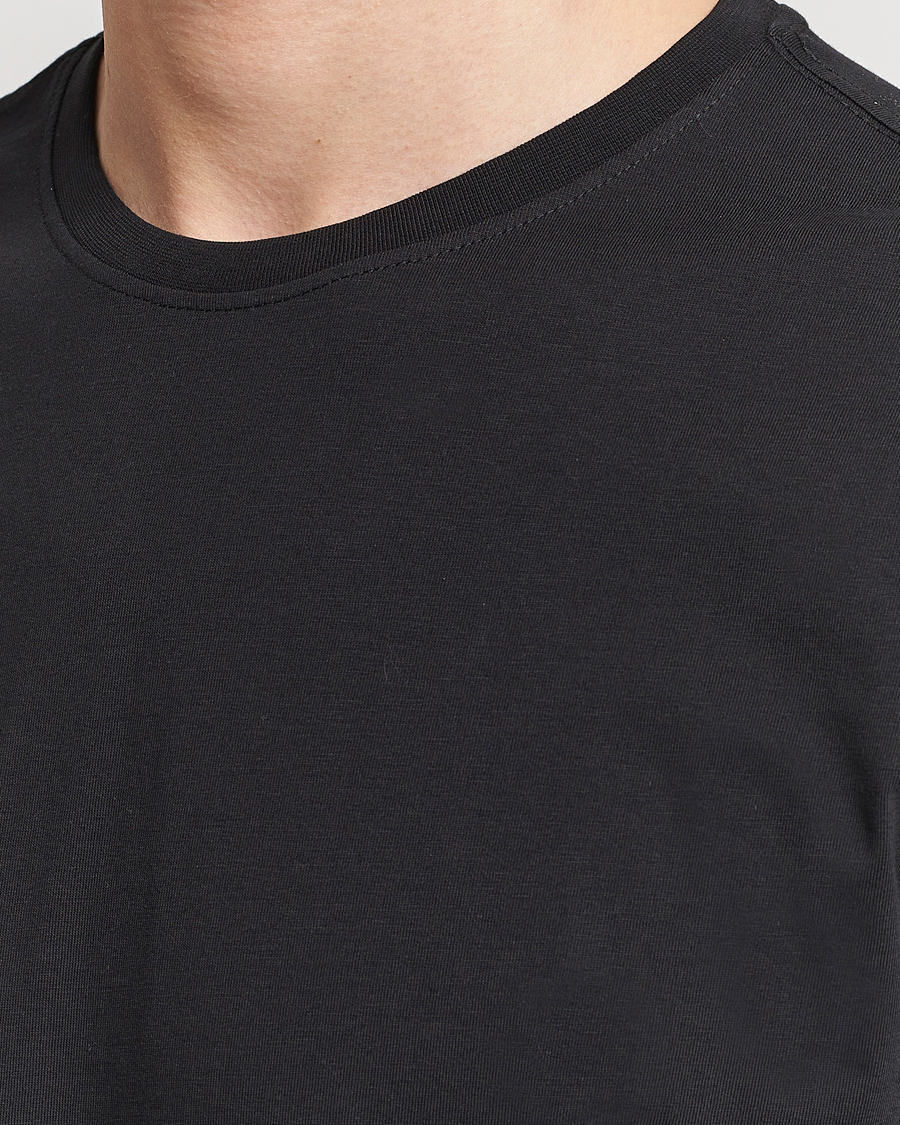 Heren | T-shirts | KnowledgeCotton Apparel | Agnar Basic T-Shirt Jet Black