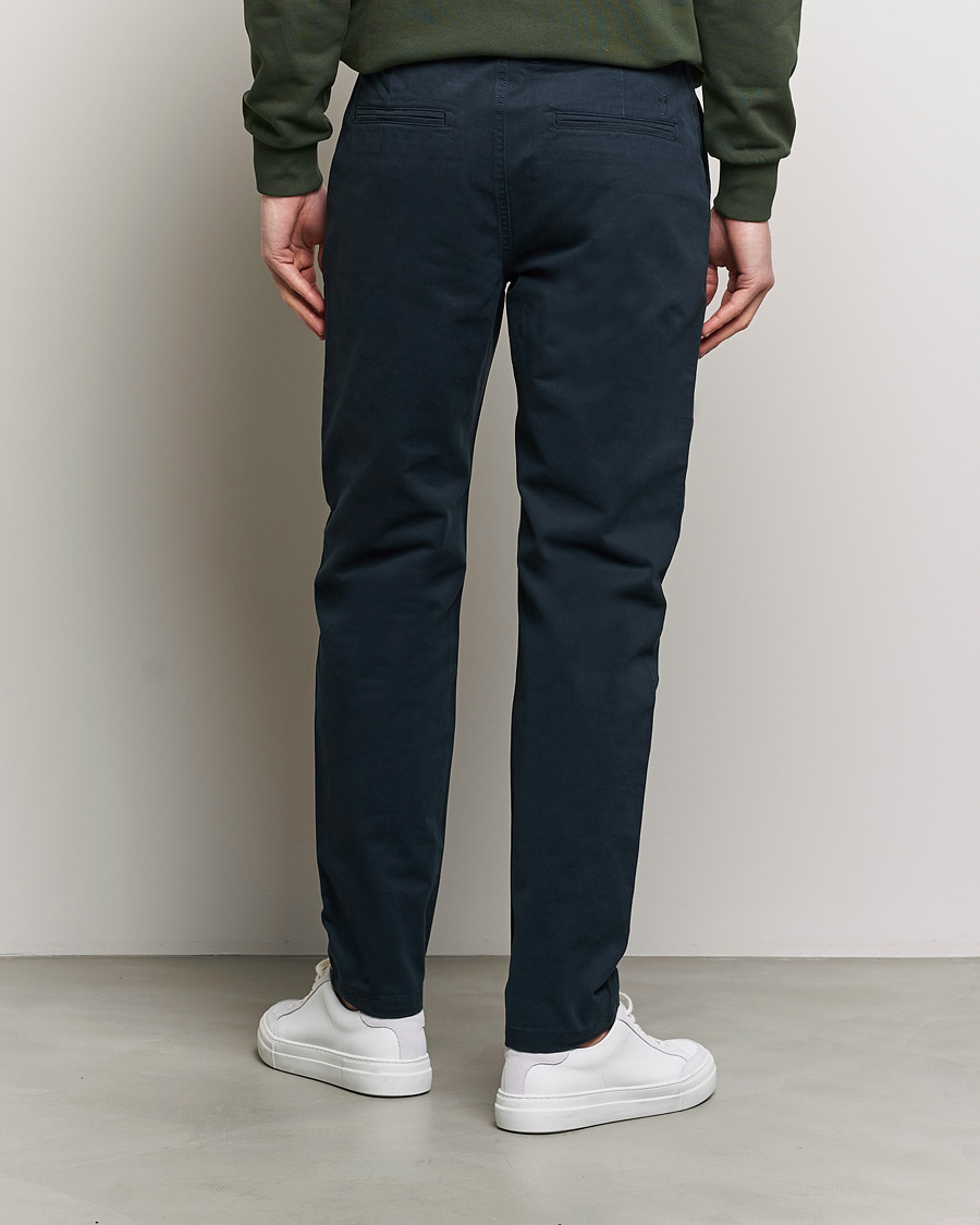 Heren | Broeken | KnowledgeCotton Apparel | Chuck Regular Cotton Twill Chino Total Eclipse