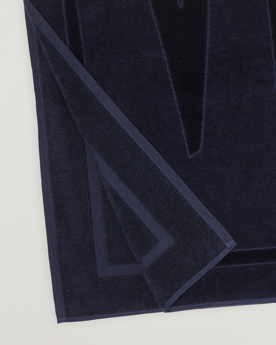 Heren | Stoffen | Vilebrequin | Sand Organic Cotton Towel Bleu Marine