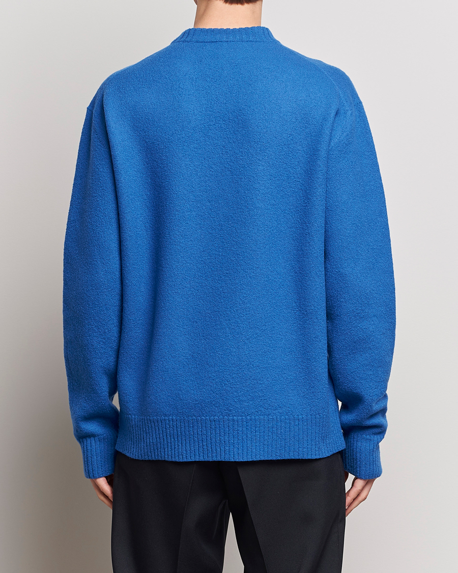 Heren | Truien | Jil Sander | Lightweight Merino Wool Sweater Space Blue