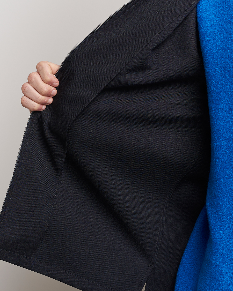 Heren | Overhemden | Jil Sander | Full Zip Overshirt Midnight