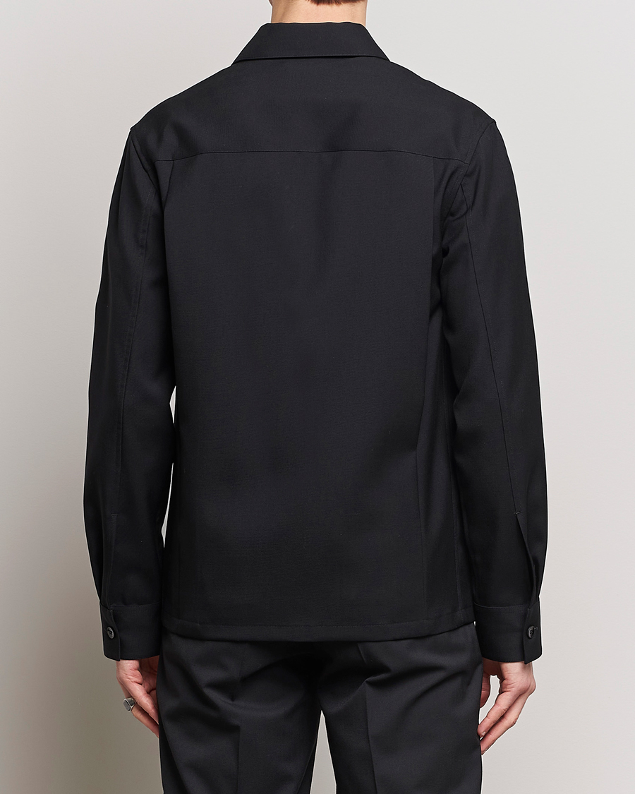 Heren | Overhemden | Jil Sander | Double Pocket Overshirt Black