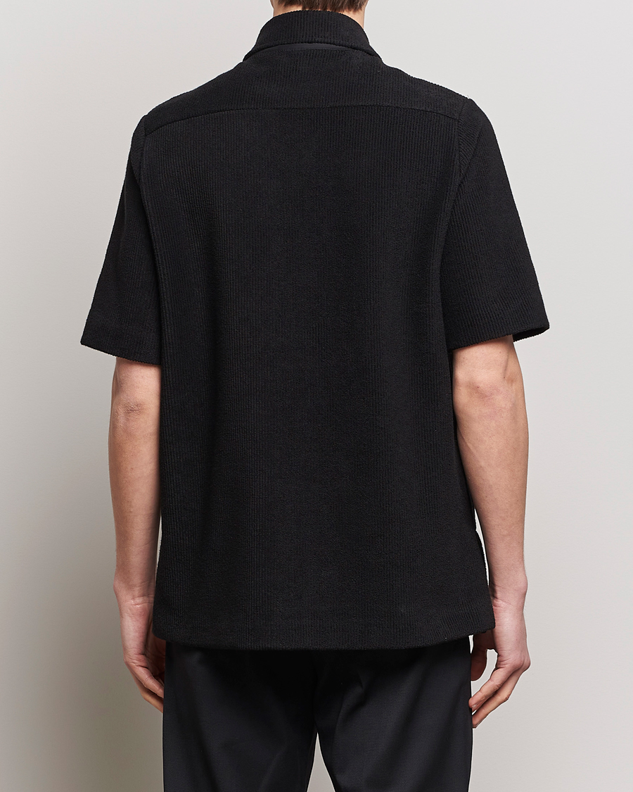 Heren | Overhemden | Jil Sander | Full Zip Camp Shirt Black