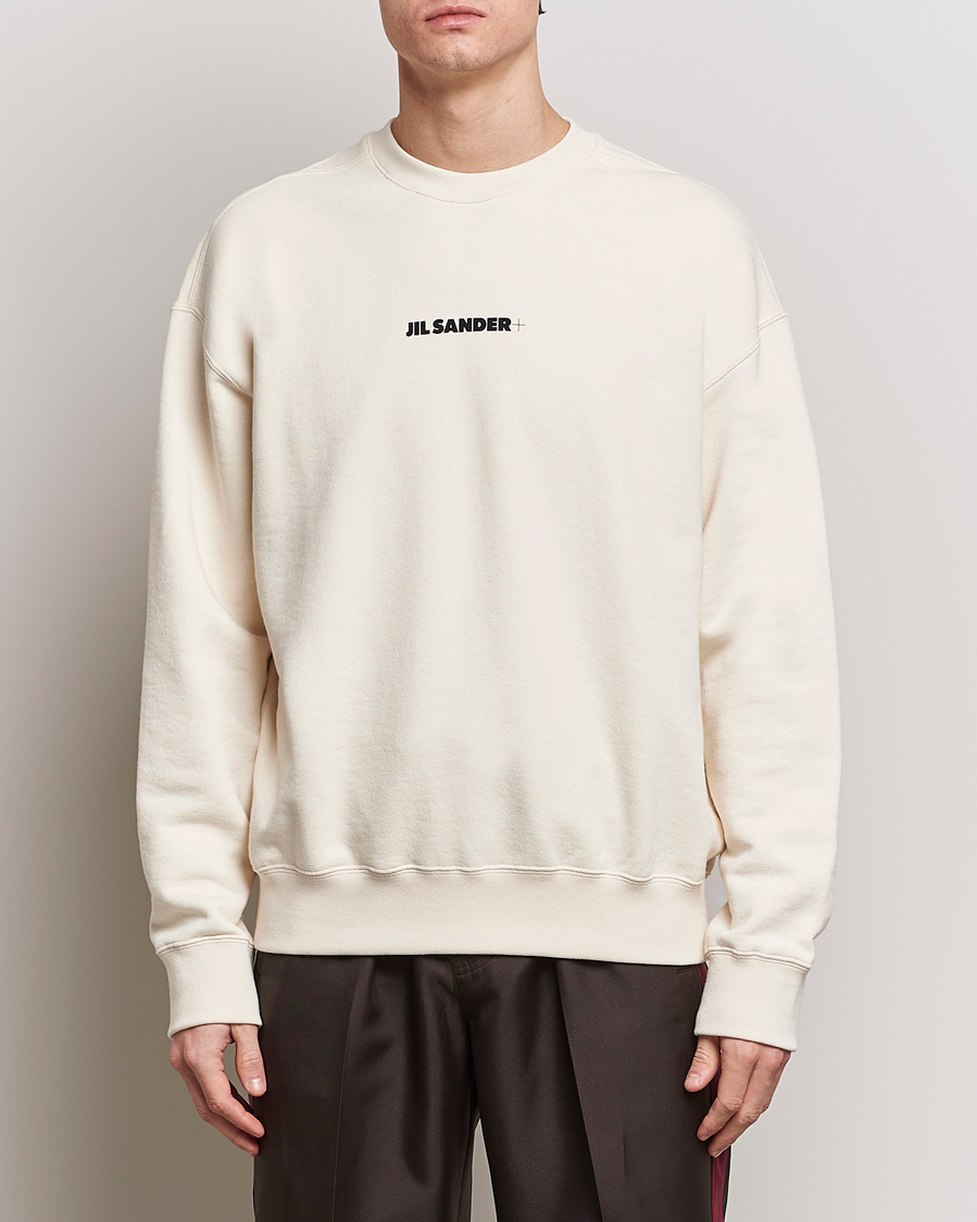 Heren | Jil Sander | Jil Sander | Small Logo Sweatshirt Dune