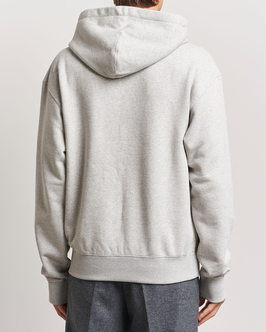 Heren | Truien | Jil Sander | Small Logo Cotton Hoodie Light Grey
