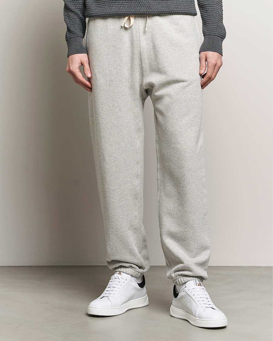 Heren | Broeken | Jil Sander | Cotton Sweatpants Light Grey