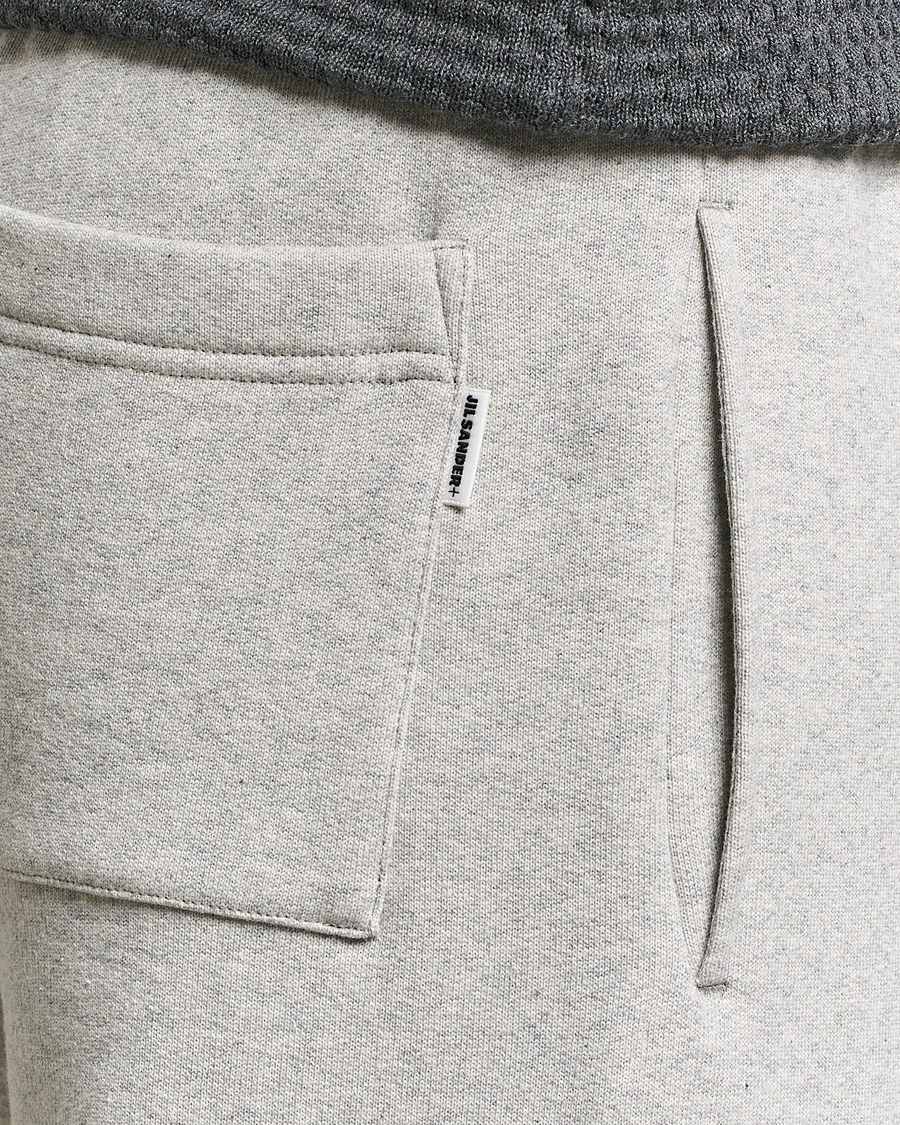 Heren | Broeken | Jil Sander | Cotton Sweatpants Light Grey