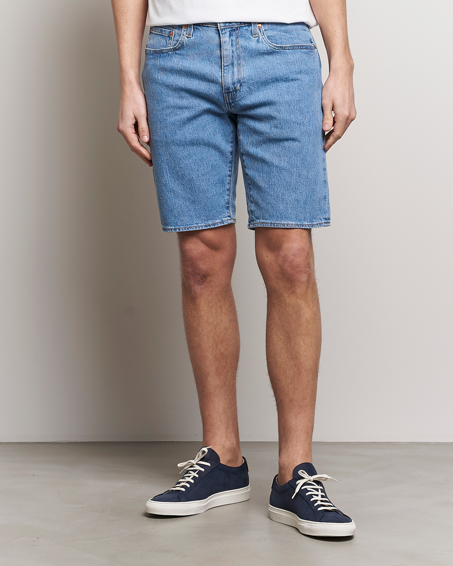 Heren | Spijkershorts | Levi's | 405 Standard Denim Shorts Stone Rock Cool