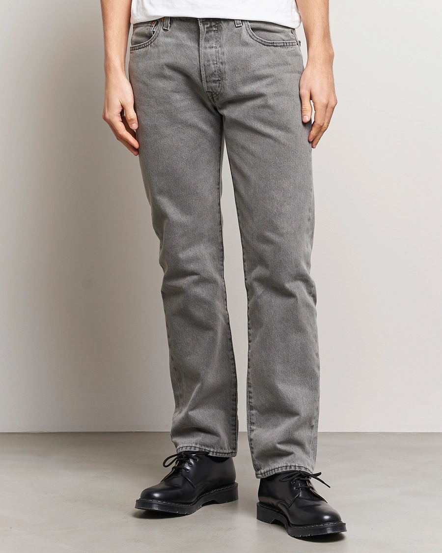 Heren | Grijze jeans | Levi's | 501 Original Jeans Walk Down Broadway