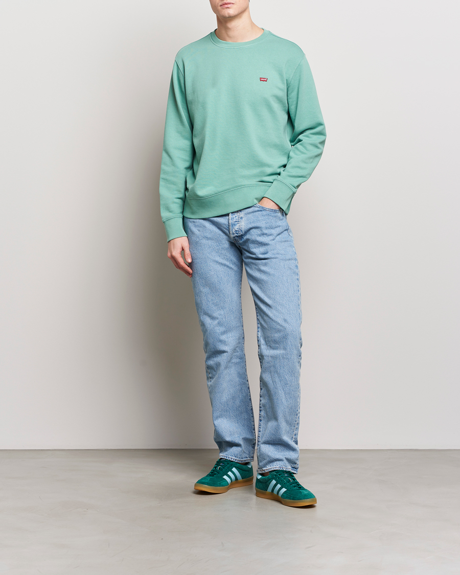Heren | Truien | Levi's | Original Crew Neck Sweatshirt Feldspar Green