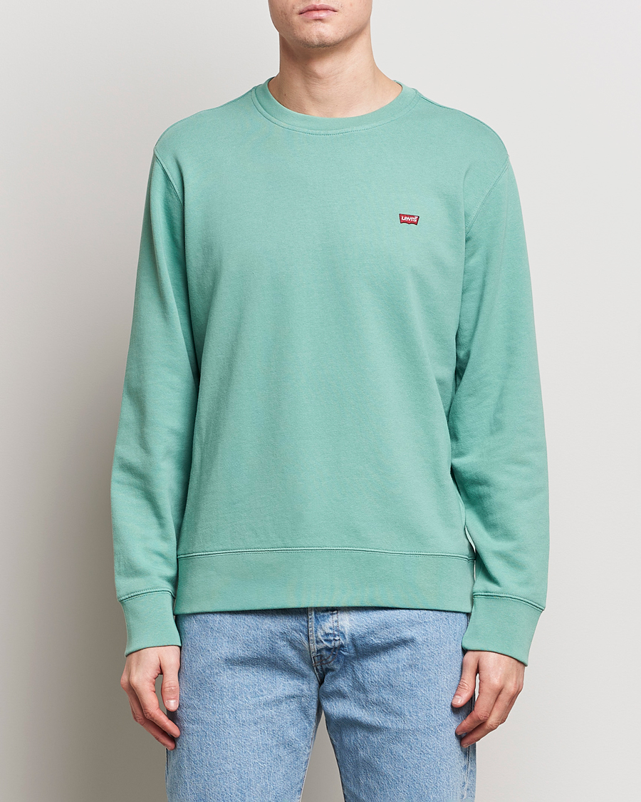 Men | Levi's | Levi's | Original Crew Neck Sweatshirt Feldspar Green