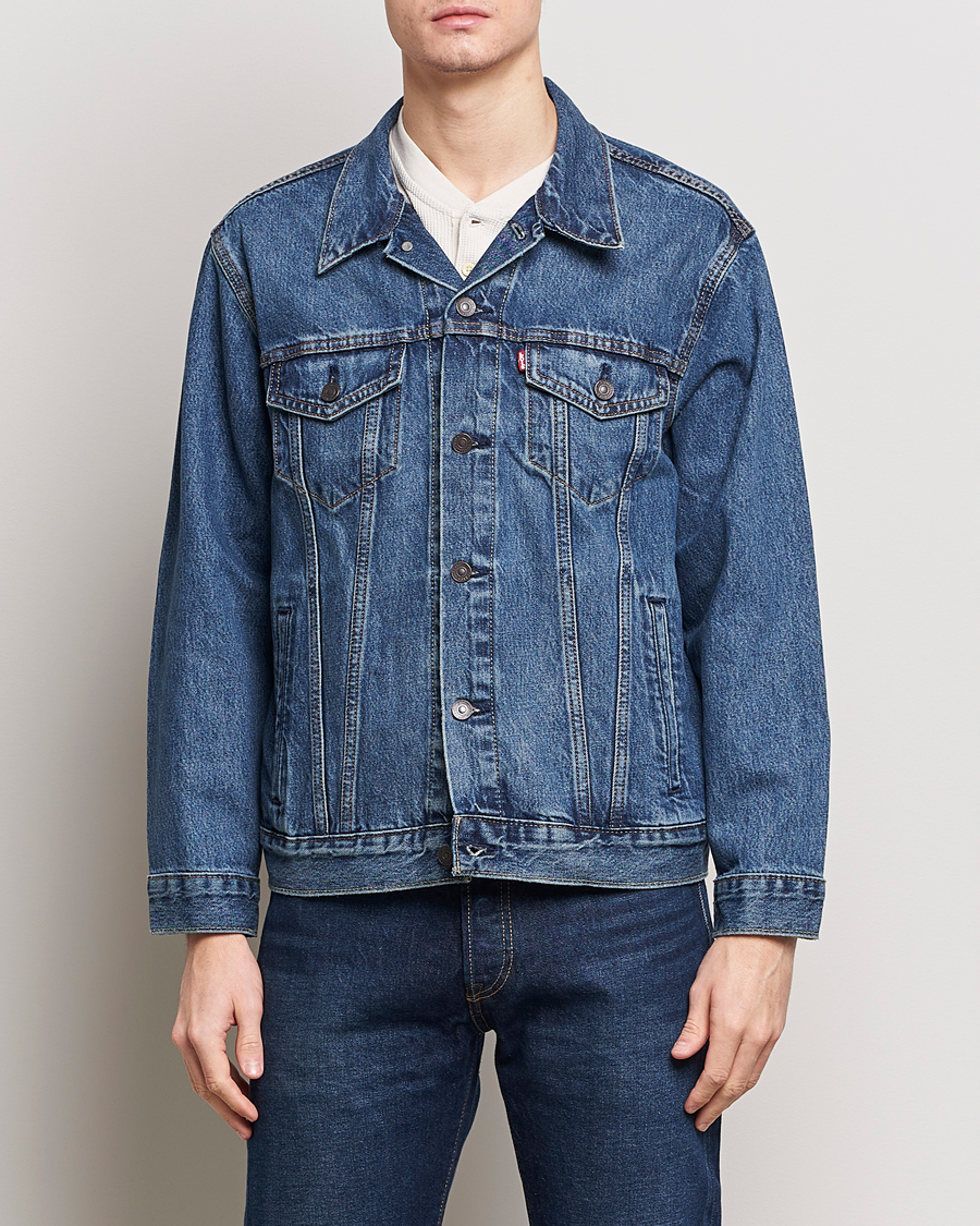 Heren | Levi's | Levi's | Relaxed Fit Trucker Denim Jacket Waterfalls