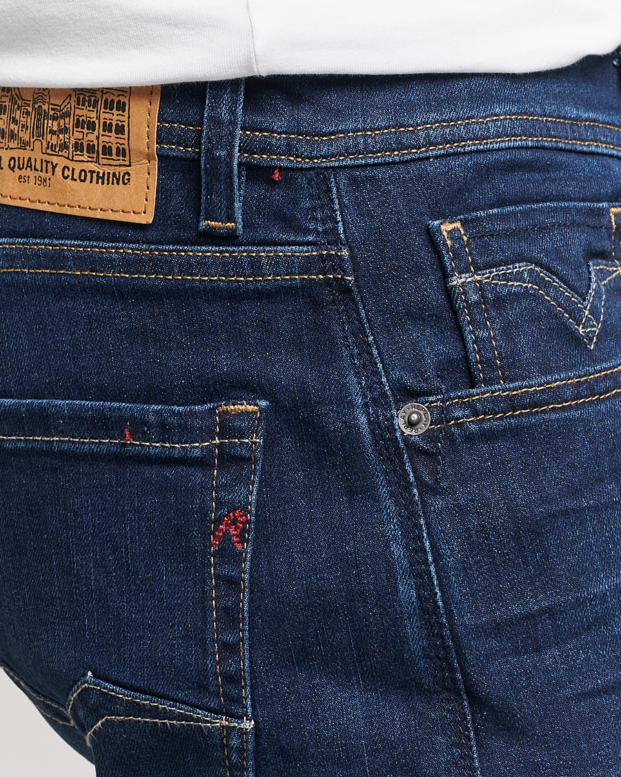 Heren | Jeans | Replay | Rocco Stretch Jeans Dark Blue