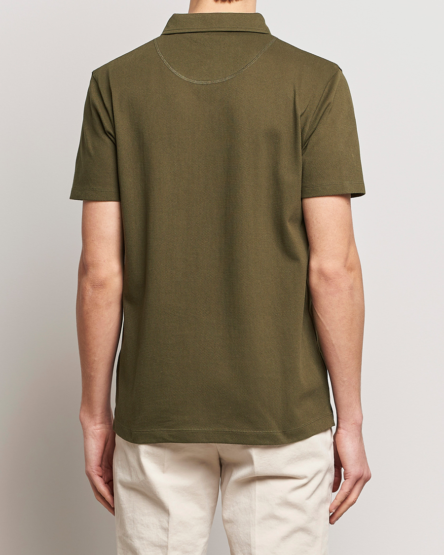 Heren | Polo's | Sunspel | Riviera Polo Shirt Dark Olive