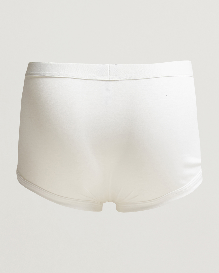 Heren |  | Zimmerli of Switzerland | Sea Island Cotton Boxer Briefs White