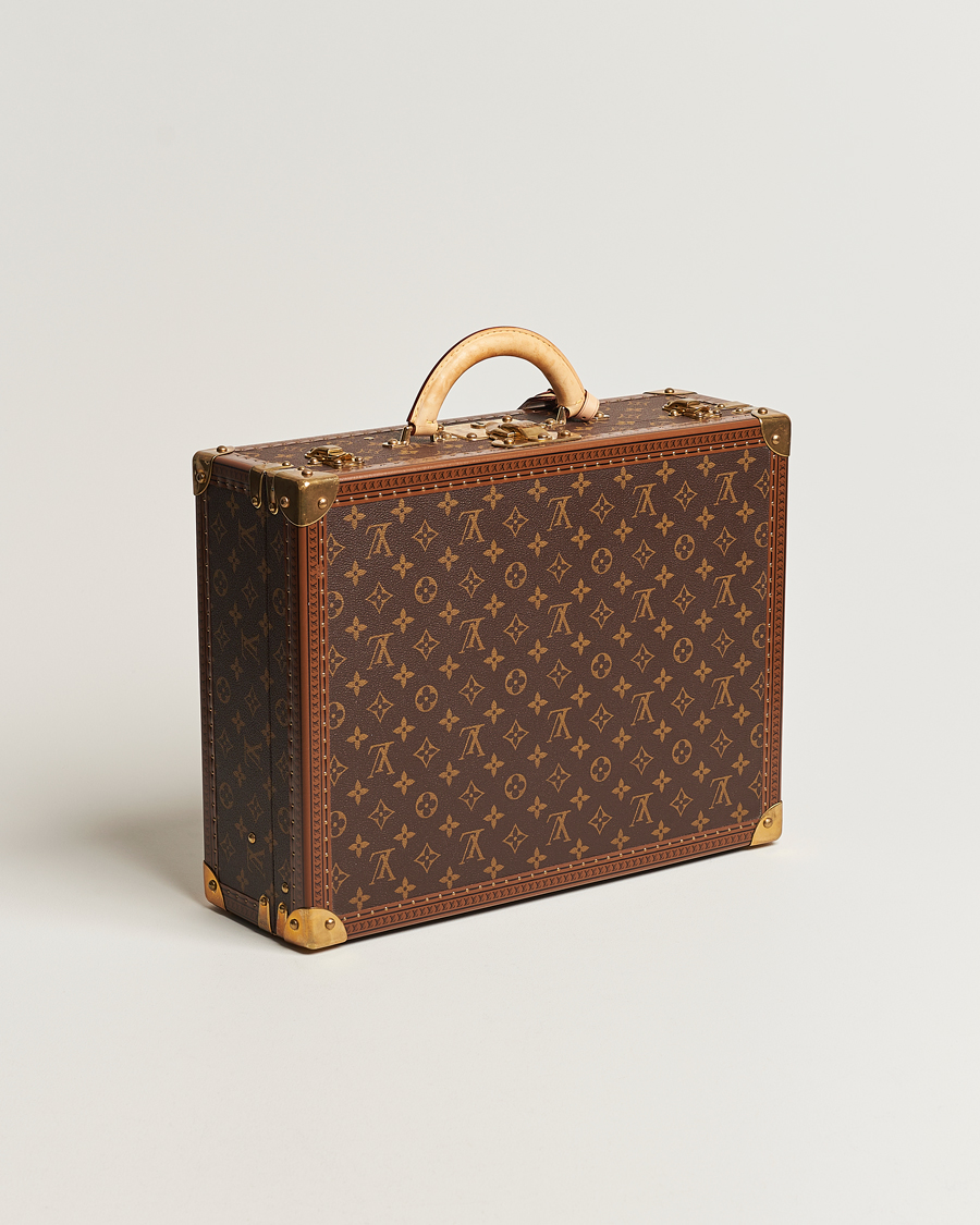 Heren | Louis Vuitton Pre-Owned Cotteville 45 Suitcase Monogram | Louis Vuitton Pre-Owned | Cotteville 45 Suitcase Monogram