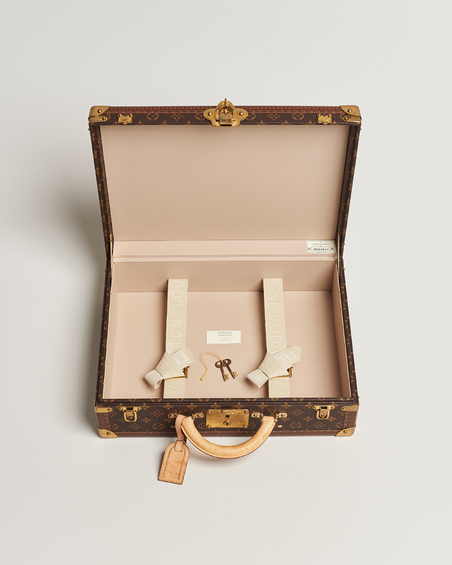 Heren | Louis Vuitton Pre-Owned Cotteville 45 Suitcase Monogram | Louis Vuitton Pre-Owned | Cotteville 45 Suitcase Monogram