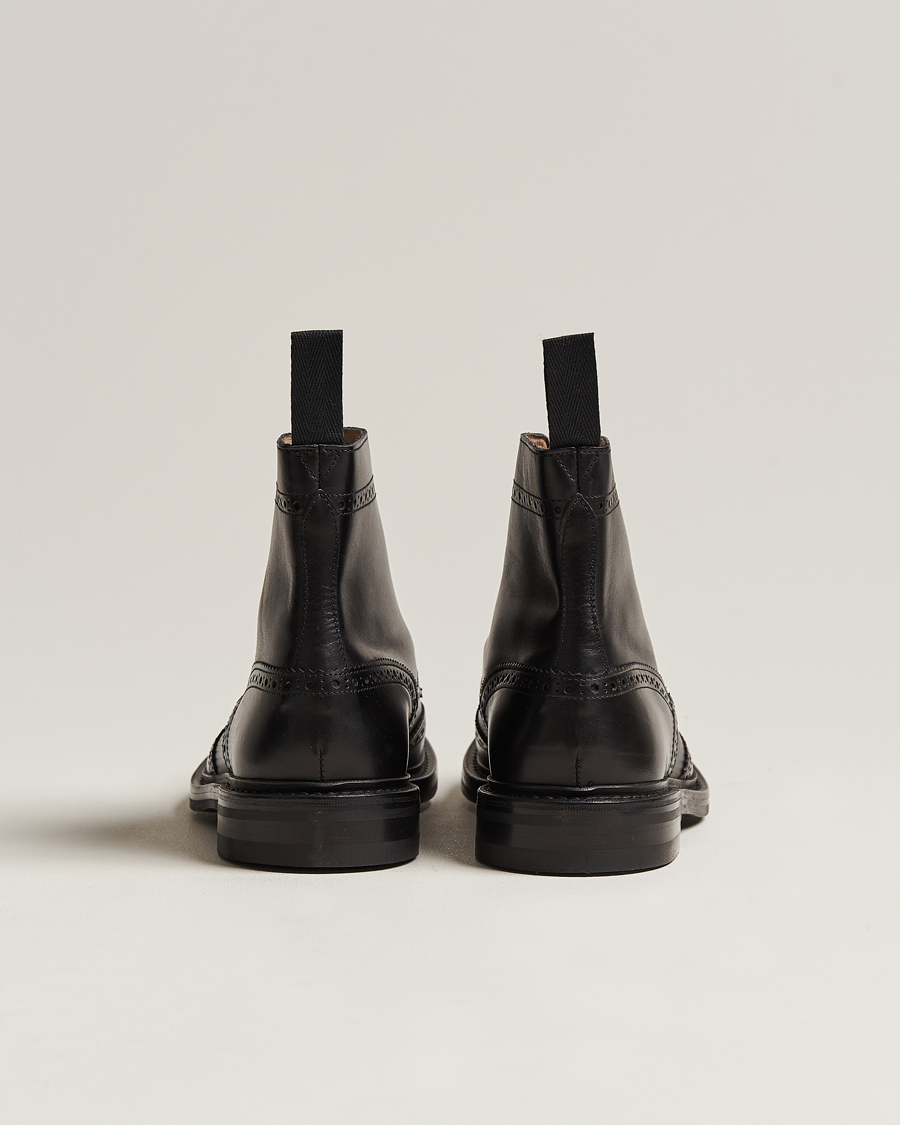 Heren | Laarzen | Tricker's | Stow Dainite Country Boots Black Calf