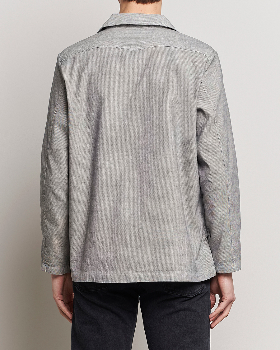 Heren | Jassen | Massimo Alba | Florida Cotton/Linen Shirt Jacket Light Grey