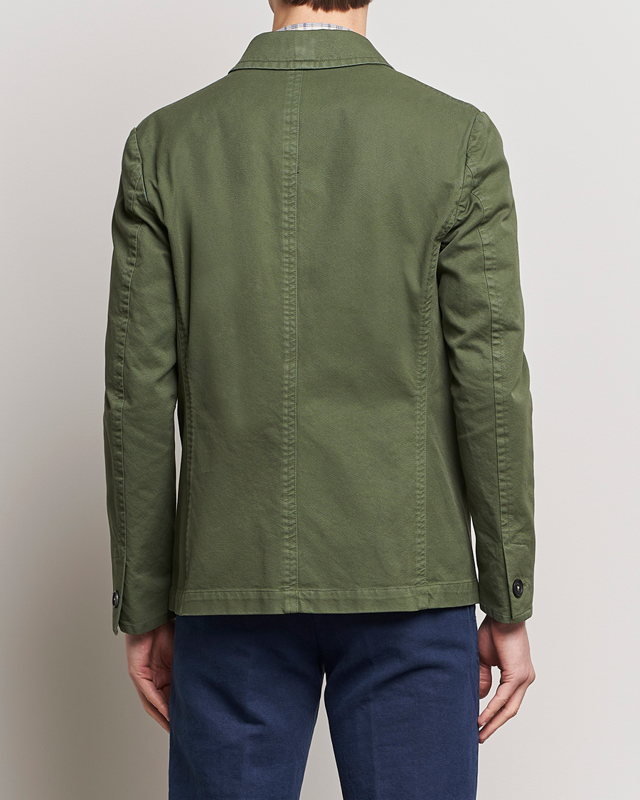 Heren | Jassen | Massimo Alba | Solex Cotton Work Jacket Military Green