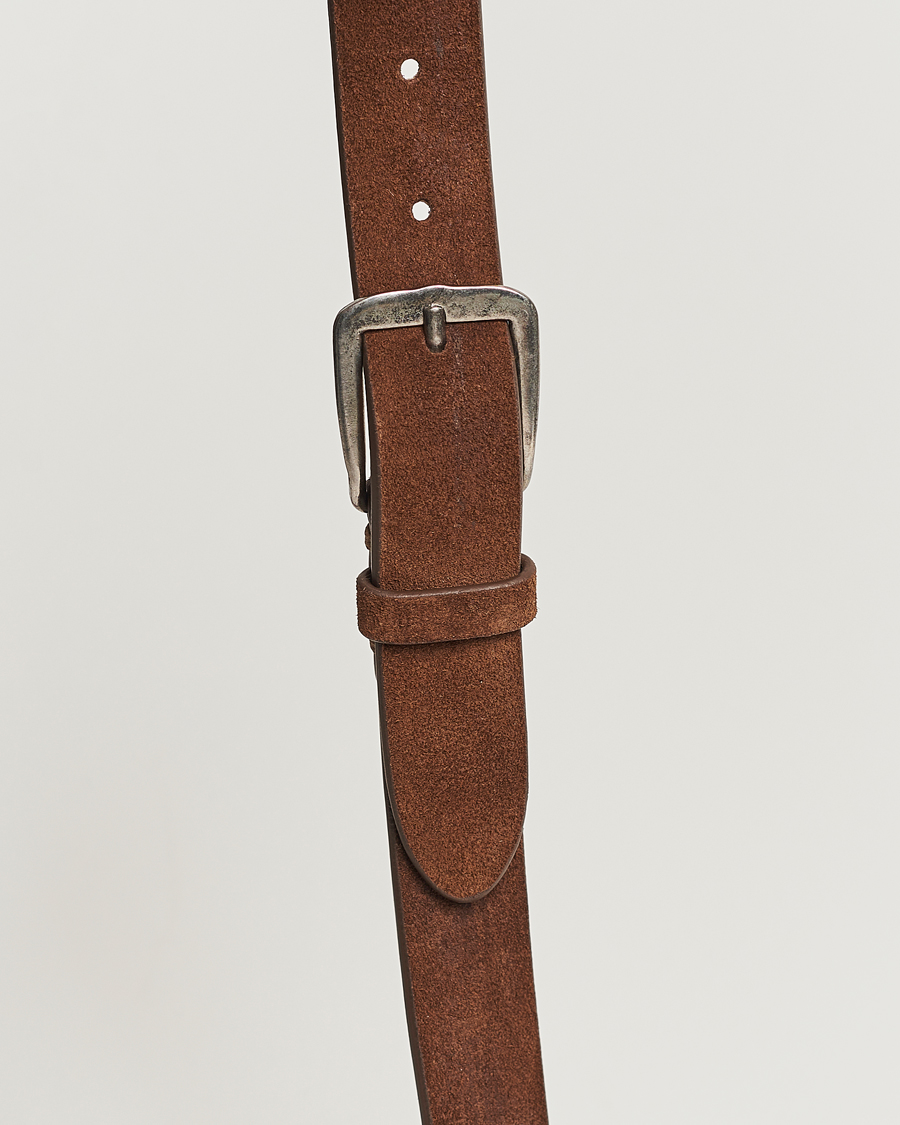 Heren | Riemen | Massimo Alba | Budapest Belt Tobacco Suede