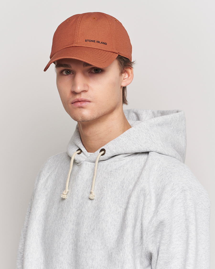 Heren | Stone Island | Stone Island | Small Logo Cap Rust