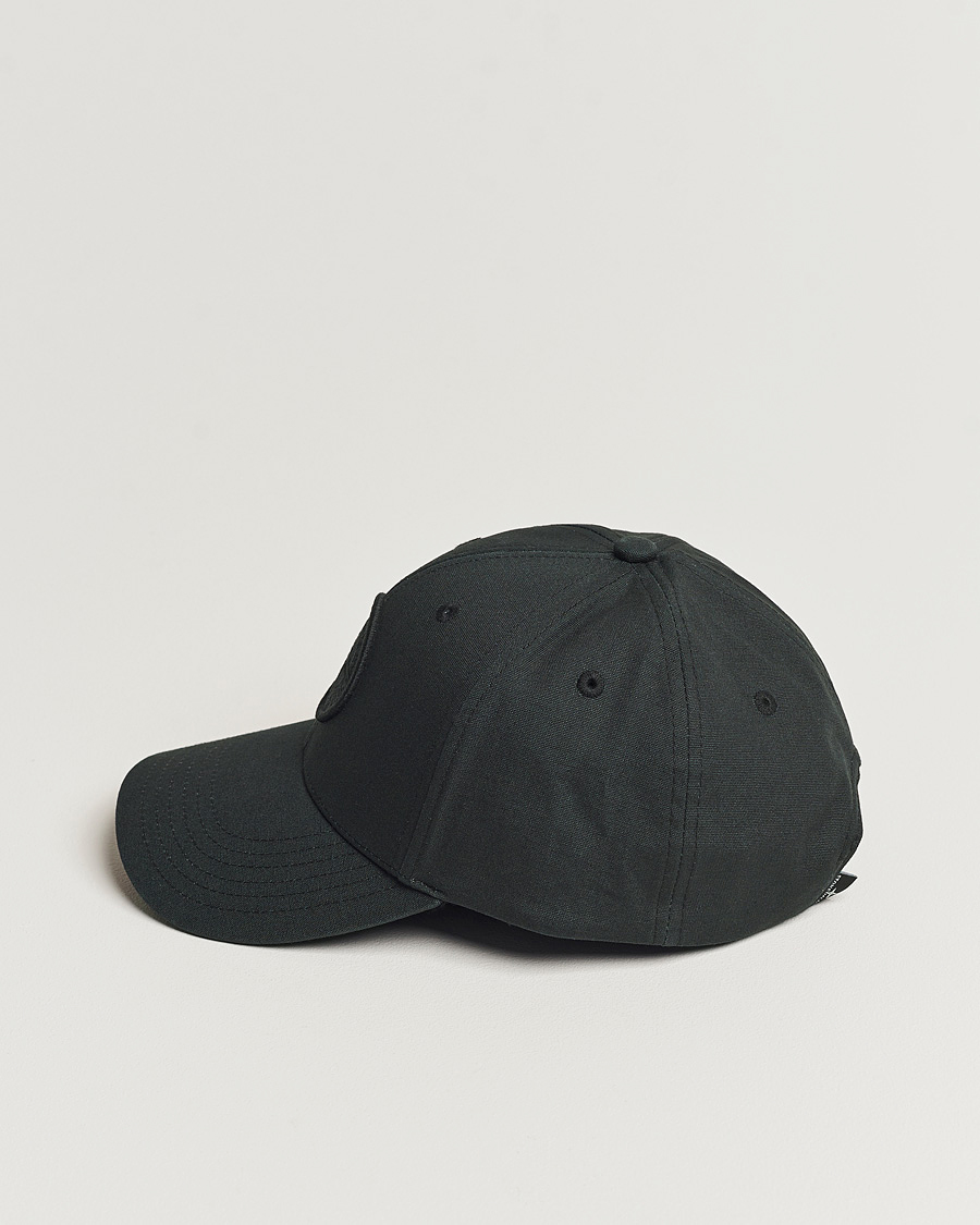 Heren | Stone Island Classic Cotton Cap Black | Stone Island | Classic Cotton Cap Black