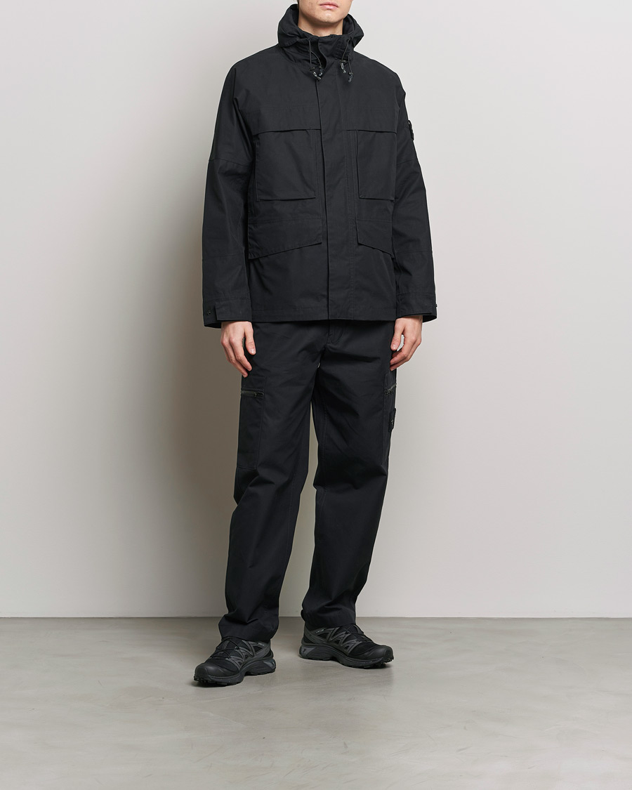 Heren | Broeken | Stone Island | Ghost Ventile Cotton Cargo Pants Black