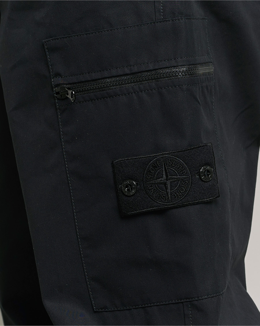 Heren | Broeken | Stone Island | Ghost Ventile Cotton Cargo Pants Black