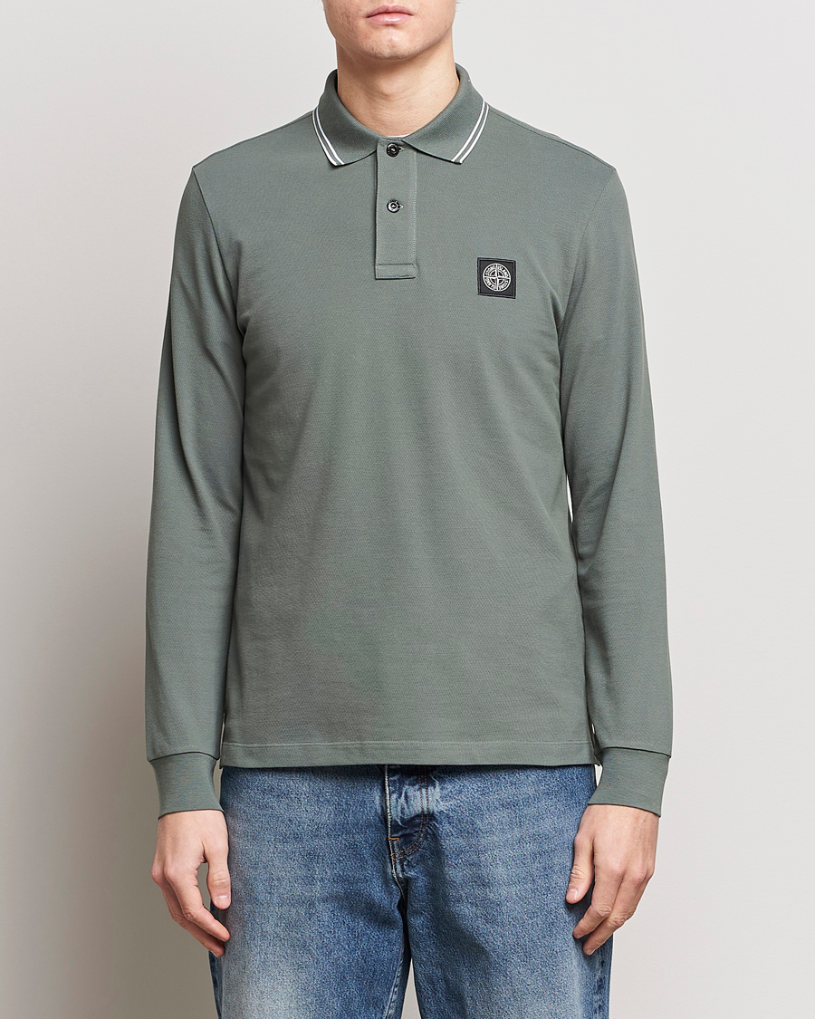 Heren |  | Stone Island | Organic Cotton Stretch Pique Musk