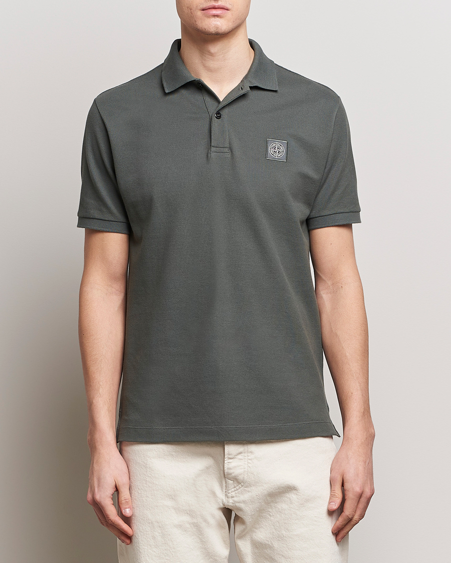 Heren |  | Stone Island | Organic Cotton Polo Musk