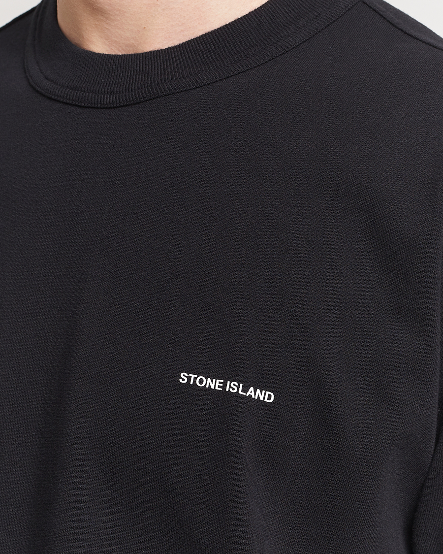 Heren | T-shirts | Stone Island | Cotton Jersey Small Logo T-Shirt Black