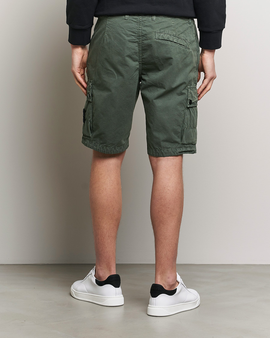 Heren | Korte broek | Stone Island | Brushed Cotton Canvas Cargo Shorts Musk