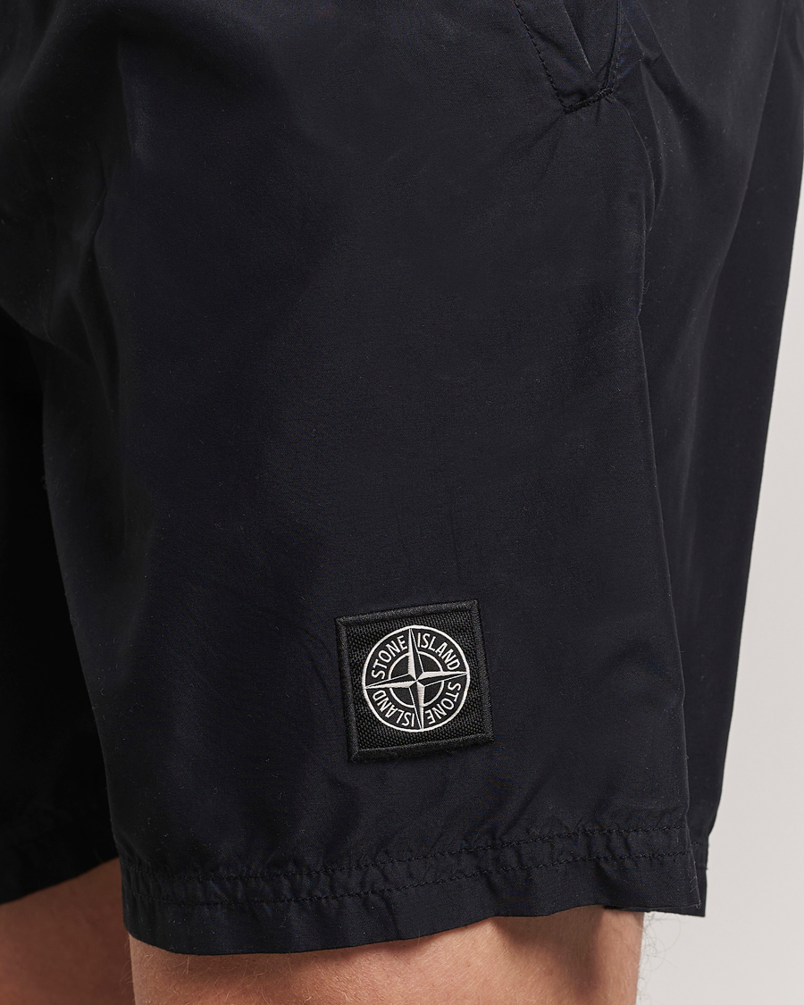 Heren | Zwembroek | Stone Island | Brushed Nylon Swimshorts Black