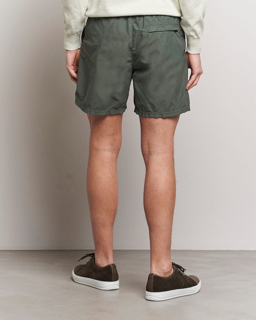Heren | Zwembroek | Stone Island | Brushed Nylon Swimshorts Musk