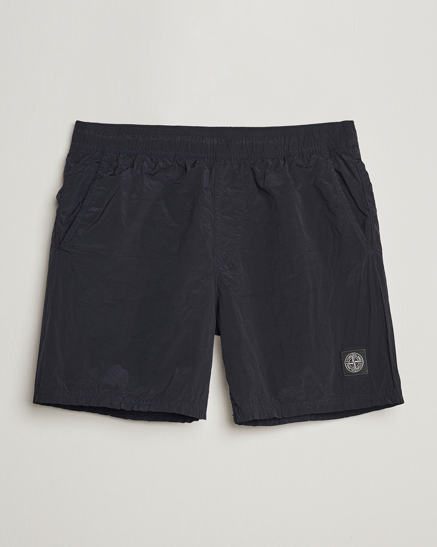 Heren | | Stone Island | Nylon Metal Econyl Swimshorts Navy Blue