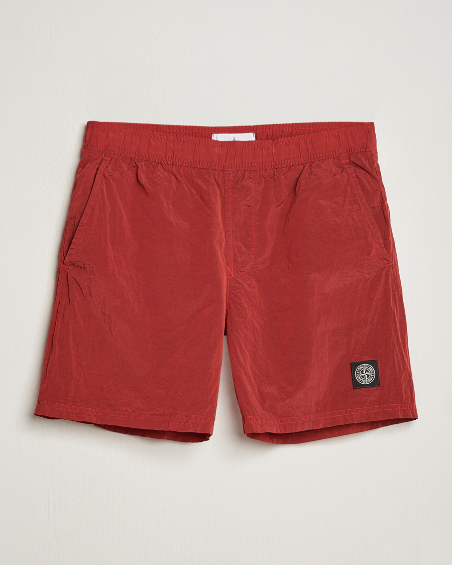 Heren | Zwembroek | Stone Island | Nylon Metal Econyl Swimshorts Red