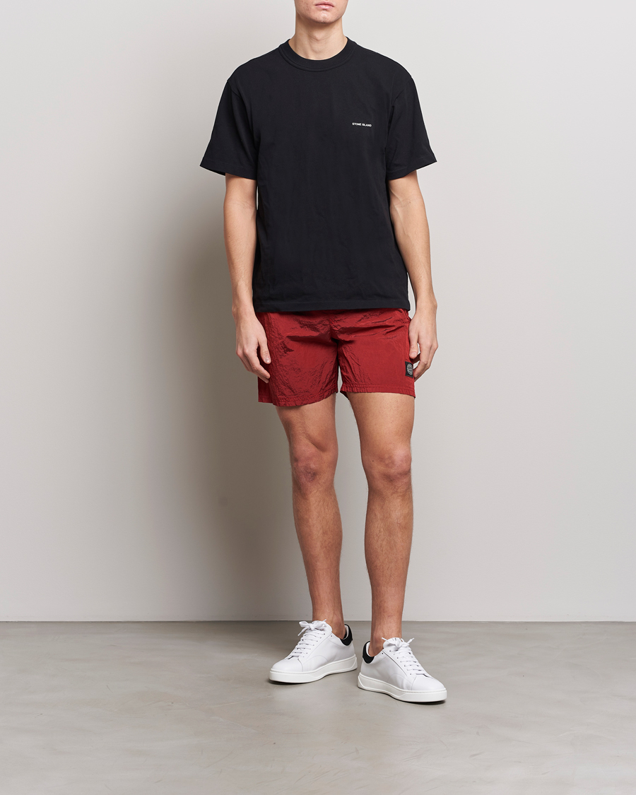Heren | Zwembroek | Stone Island | Nylon Metal Econyl Swimshorts Red