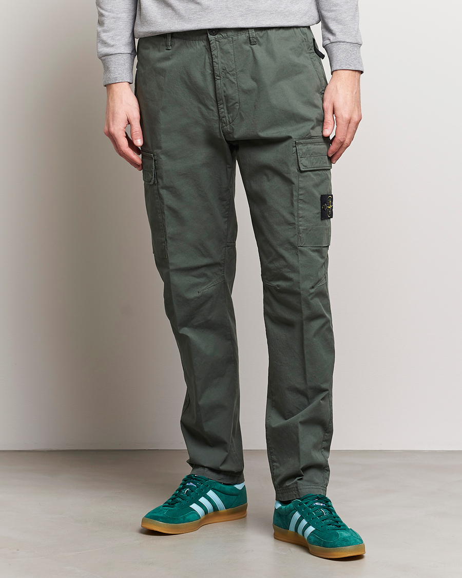 Heren | Cargobroeken | Stone Island | Tapered Supima Cotton Cargo Pants Musk