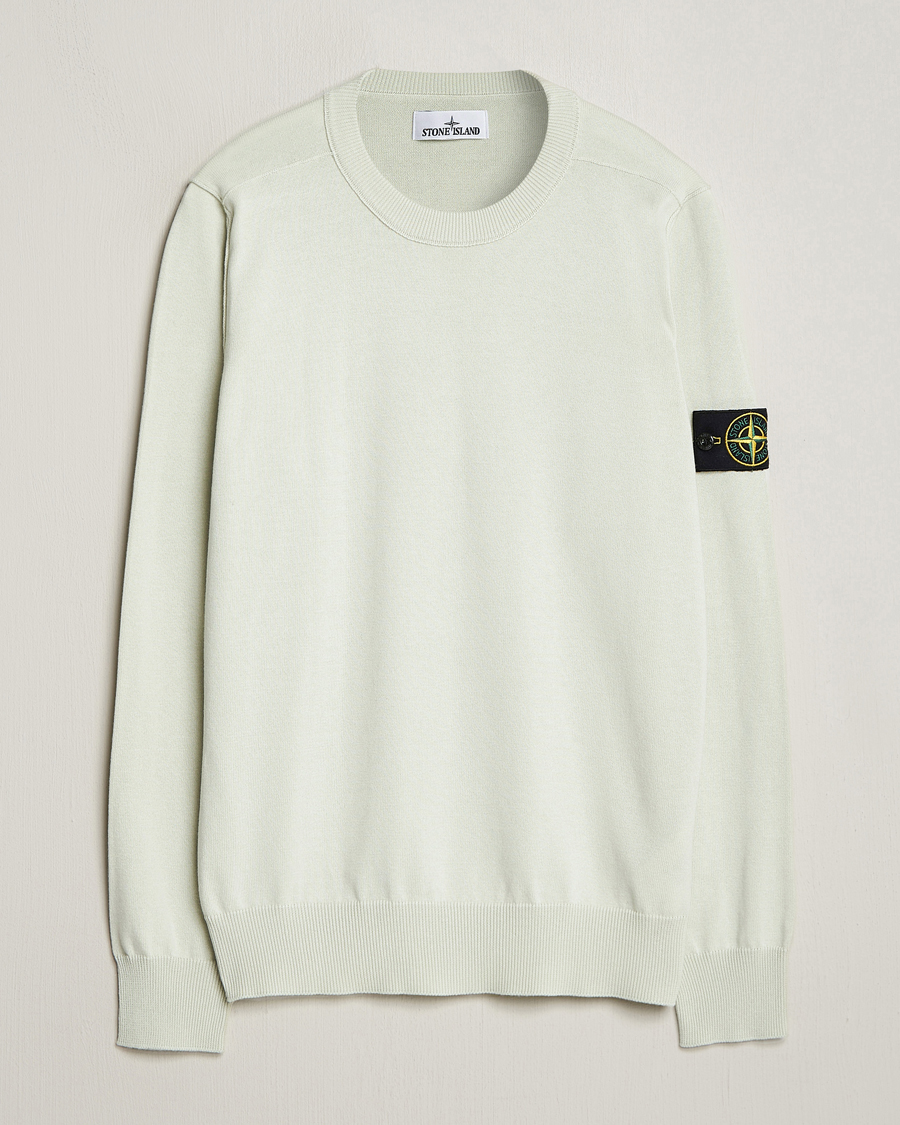 Heren | Truien | Stone Island | Soft Organic Cotton Crew Neck Pistachio
