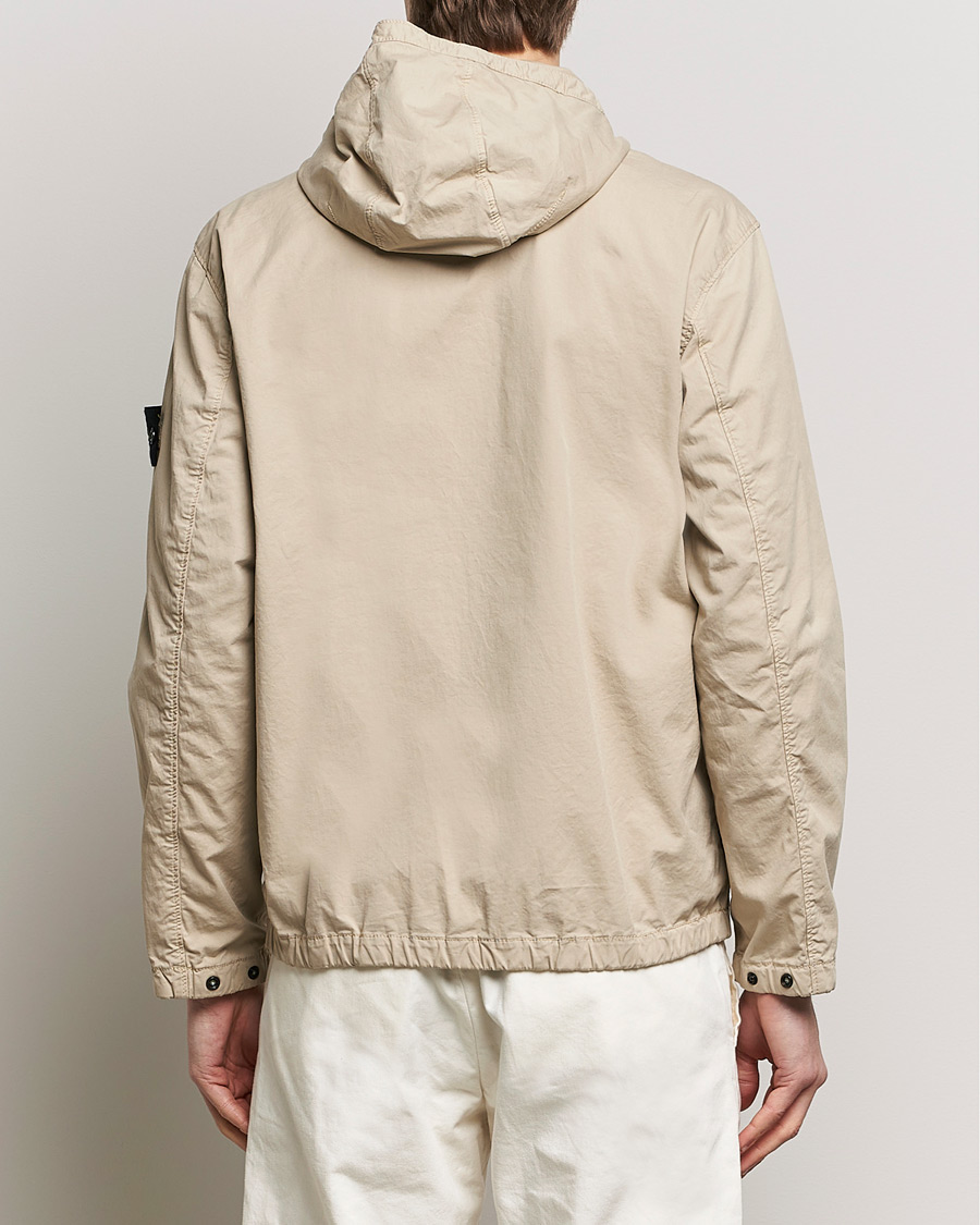 Heren | Jassen | Stone Island | Supima Cotton Hooded Jacket Sand