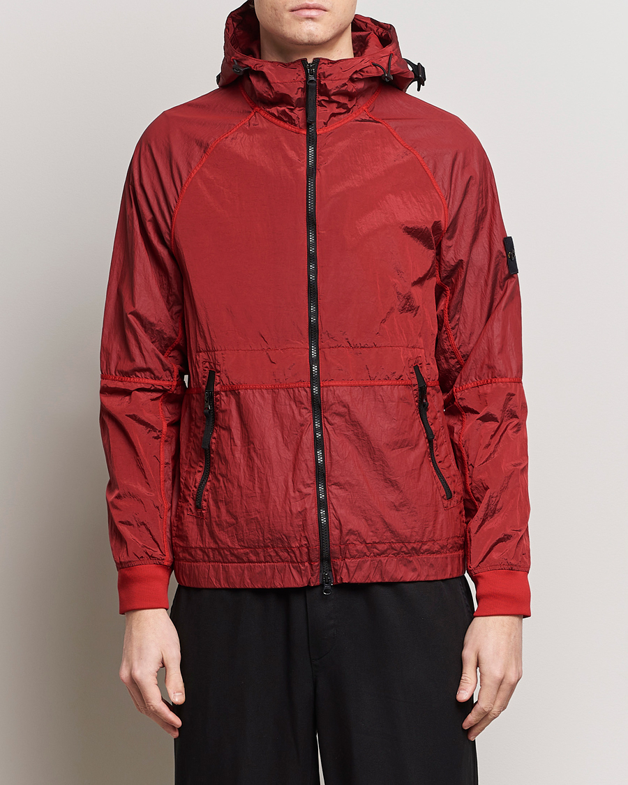 Heren | Jassen | Stone Island | Nylon Metal Hooded Jacket Red