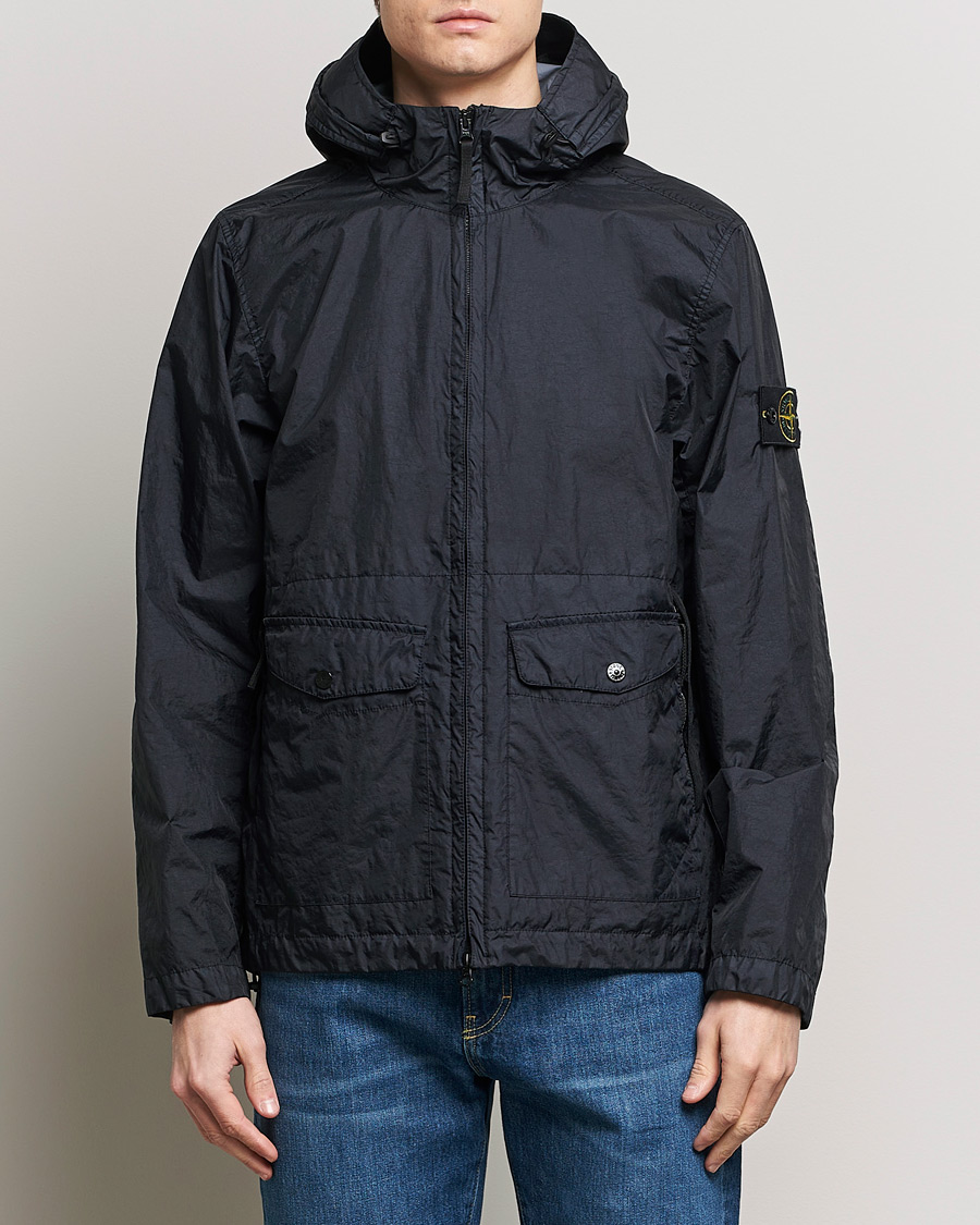 Heren | Kleding | Stone Island | Membrana Hooded Jacket Navy Blue