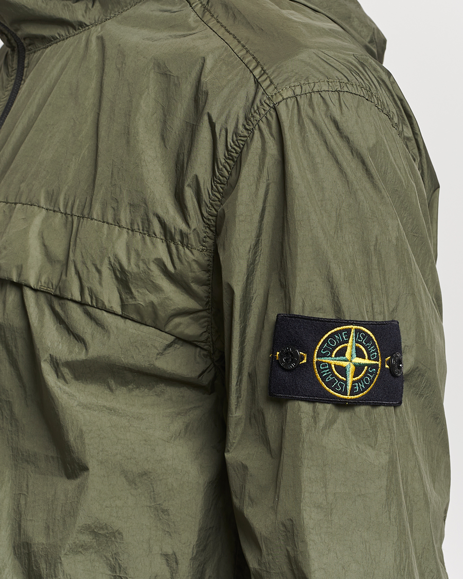 Heren | Jassen | Stone Island | Crinkle Reps Hooded Jacket Musk
