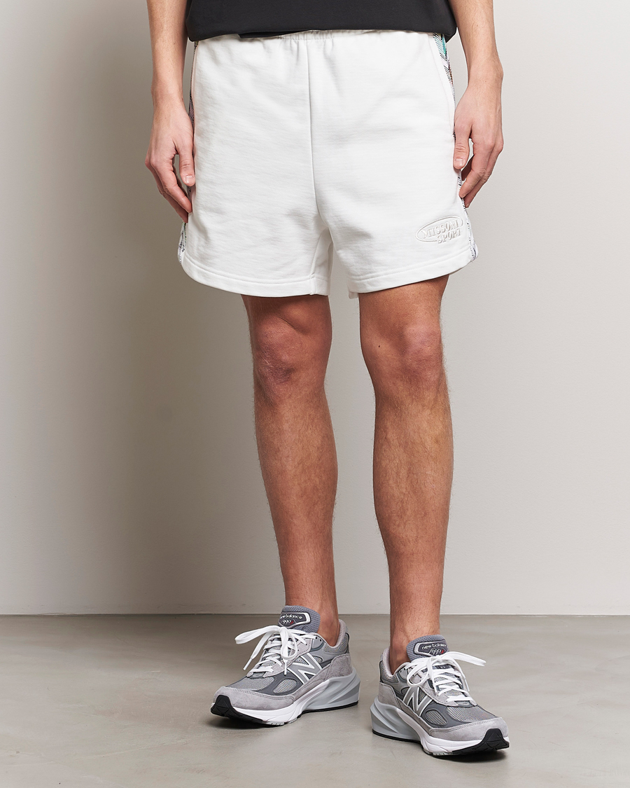 Heren | Italian Department | Missoni | SPORT Sweatshorts White/Multi