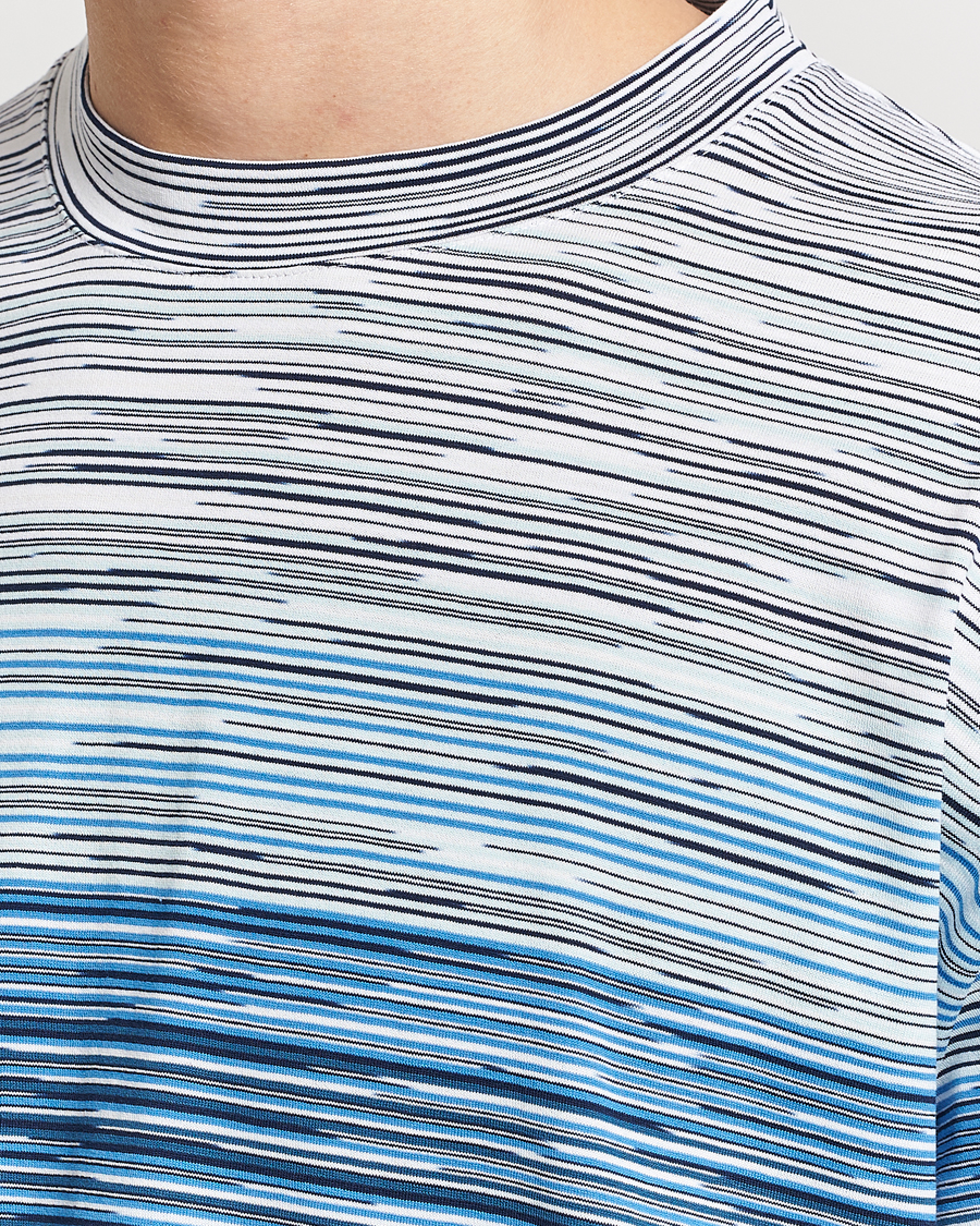 Heren | T-shirts | Missoni | Space Dyed T-Shirt Blue