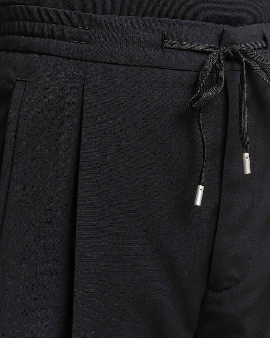 Heren | Pakken | Lardini | Travellers Soft Wool Suit Black