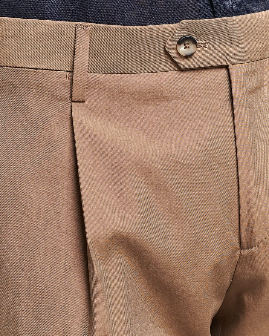 Heren | Pakken | Lardini | Solaro Cotton Suit Light Brown